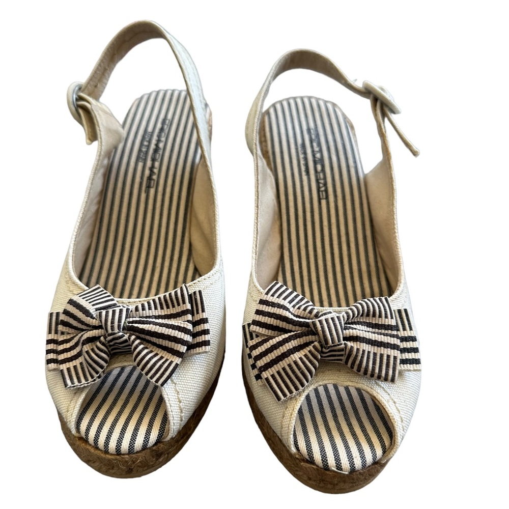 Eric Michael Cream and Gray Espadrilles